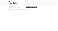 Desktop Screenshot of bodytel.com